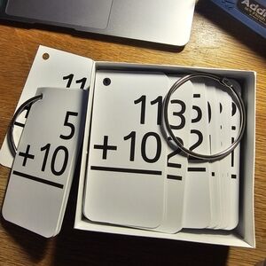 Math Flash Cards Set